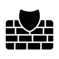 firewall vector pictogram