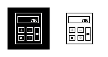 rekenmachine vector pictogram