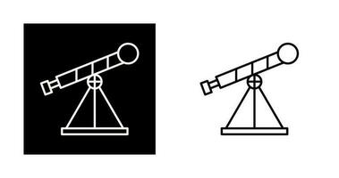 telescoop vector pictogram