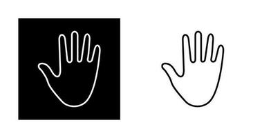 hand vector pictogram