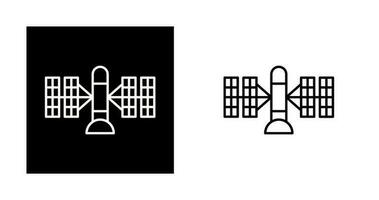 satelliet vector pictogram