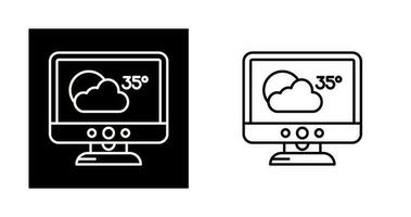 weersvoorspelling vector icon