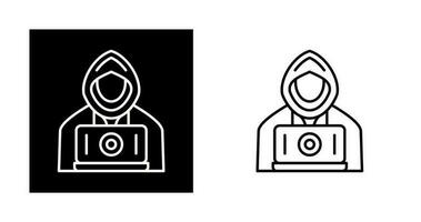 hacker vector pictogram