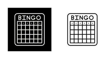 bingo vector icoon