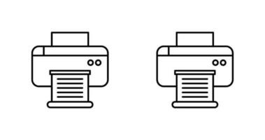 printer vector pictogram