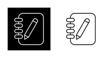 notebook vector pictogram