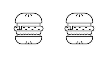 hamburger vector pictogram