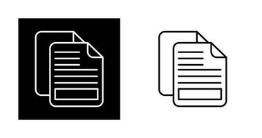 documenten vector pictogram