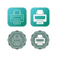 printer vector pictogram