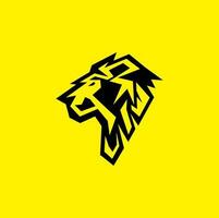 logo ontwerp sjabloon, leeuw hoofd vector