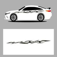 auto vector kunst sticker. strepen auto sticker. sticker auto sticker