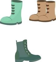 winter laarzen. schoenen icoon voor ontwerp decoratie. vector illustratie