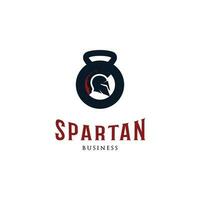 spartaans geschiktheid icoon logo ontwerp sjabloon vector