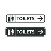 toilet symbool vector ontwerp illustratie toilet teken