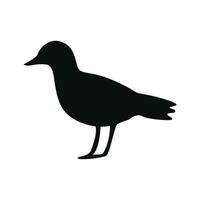 abstract vogel silhouet vector icoon ontwerp. logo symbool van vogel.