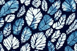 stropdas kleurstof shibori tye dood gaan abstract batik borstel inkt spiraal kolken kleding stof cirkel naadloos ontwerp groen bruin donker blauw kleuren verf retro botanisch meetkundig herhaling tekening tegel vector , blauw bladeren