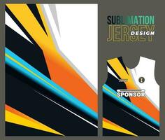 vector Jersey sport- ontwerp voor racing wielersport Amerikaans voetbal gaming motorcross