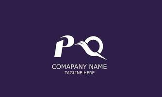 eerste brief qp logo - gemakkelijk bedrijf logo vector