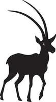 antilope vector silhouet 1