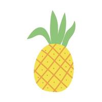 zoete ananas fruit geïsoleerd pictogram vector
