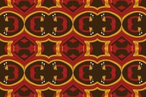 ikat damast paisley borduurwerk achtergrond. ikat achtergrond meetkundig etnisch oosters patroon traditioneel. ikat aztec stijl abstract ontwerp voor afdrukken textuur,stof,sari,sari,tapijt. vector