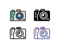 camera-pictogrampakket vector