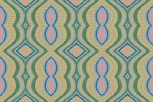 motief ikat paisley borduurwerk achtergrond. ikat chevron meetkundig etnisch oosters patroon traditioneel. ikat aztec stijl abstract ontwerp voor afdrukken textuur,stof,sari,sari,tapijt. vector