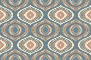 ikat damast paisley borduurwerk achtergrond. ikat patronen meetkundig etnisch oosters patroon traditioneel.azteken stijl abstract vector illustratie.ontwerp voor textuur, stof, kleding, verpakking, sarong.