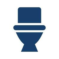 toilet markering. Western stijl toilet stoel. vector. vector