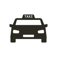 taxi icoon. taxi stellage. vector. vector