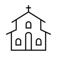 aanbidden faciliteit icoon. Christendom. kerk. vector. vector