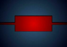 donker blauw en rood abstract zakelijke tech achtergrond vector