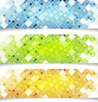 abstract helder vector tech banners