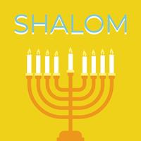 Shalom-poster vector