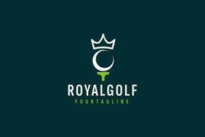 golf logo vector icoon illustratie