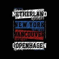 beroemd stad naam grafisch, typografie vector, illustratie, voor afdrukken t shirt, met tokyo Japan modern stijl vector