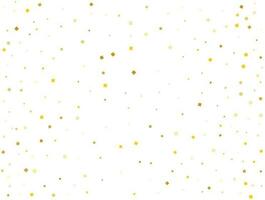 goud vierkanten. confetti viering, vallend gouden abstract decoratie voor feest. vector