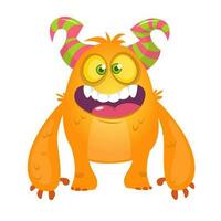 grappig tekenfilm monster. vector illustratie