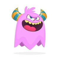 grappig tekenfilm monster. vector illustratie