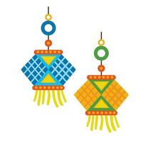 diwali deepavali viering decoratie voorwerp partij tekenfilm illustratie vector clip art