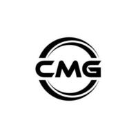 cmg logo ontwerp, inspiratie voor een uniek identiteit. modern elegantie en creatief ontwerp. watermerk uw succes met de opvallend deze logo. vector