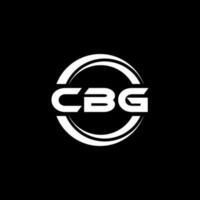 cbg logo ontwerp, inspiratie voor een uniek identiteit. modern elegantie en creatief ontwerp. watermerk uw succes met de opvallend deze logo. vector