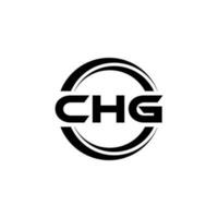 chg logo ontwerp, inspiratie voor een uniek identiteit. modern elegantie en creatief ontwerp. watermerk uw succes met de opvallend deze logo. vector