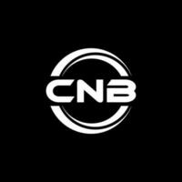 cnb logo ontwerp, inspiratie voor een uniek identiteit. modern elegantie en creatief ontwerp. watermerk uw succes met de opvallend deze logo. vector