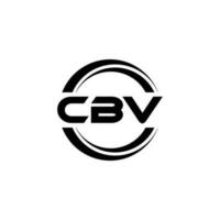 cbv logo ontwerp, inspiratie voor een uniek identiteit. modern elegantie en creatief ontwerp. watermerk uw succes met de opvallend deze logo. vector