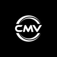 cmv logo ontwerp, inspiratie voor een uniek identiteit. modern elegantie en creatief ontwerp. watermerk uw succes met de opvallend deze logo. vector