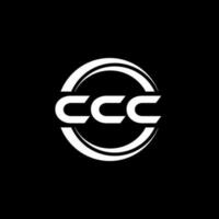 ccc logo ontwerp, inspiratie voor een uniek identiteit. modern elegantie en creatief ontwerp. watermerk uw succes met de opvallend deze logo. vector