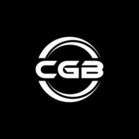 cgb logo ontwerp, inspiratie voor een uniek identiteit. modern elegantie en creatief ontwerp. watermerk uw succes met de opvallend deze logo. vector