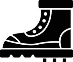 laarzen symbool icoon vector afbeelding. illustratie van de bagageruimte schoenen schoen ontwerp afbeelding. eps 10