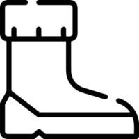 laarzen symbool icoon vector afbeelding. illustratie van de bagageruimte schoenen schoen ontwerp afbeelding. eps 10